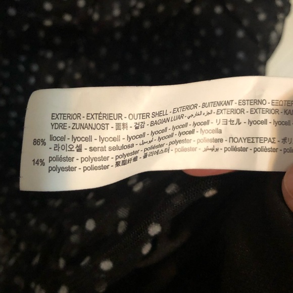 Zara Polkadot Ruched Dress - Picture 8 of 9